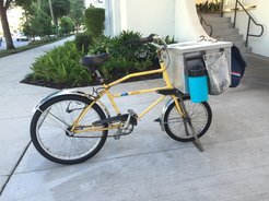 Bike USPS mail delivery - Tour St Pete